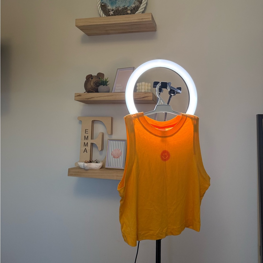 NOBO Vibrant Orange Sleeveless Top